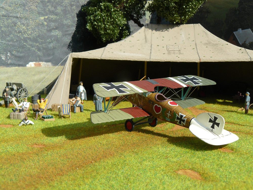 Flugzeuglager Albatros D.III Scale 1:zu72