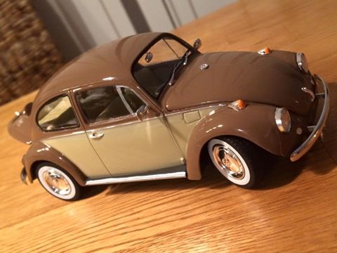 VW Käfer von Kevin Scholling braun beige