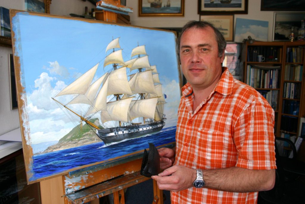 Revell Marinemaler Olaf Rahardt Dom Fernando Segelschiff
