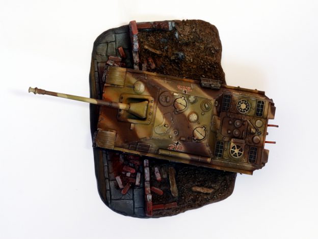 Ein Jagdpanzer aus alten Matchbox-Formen