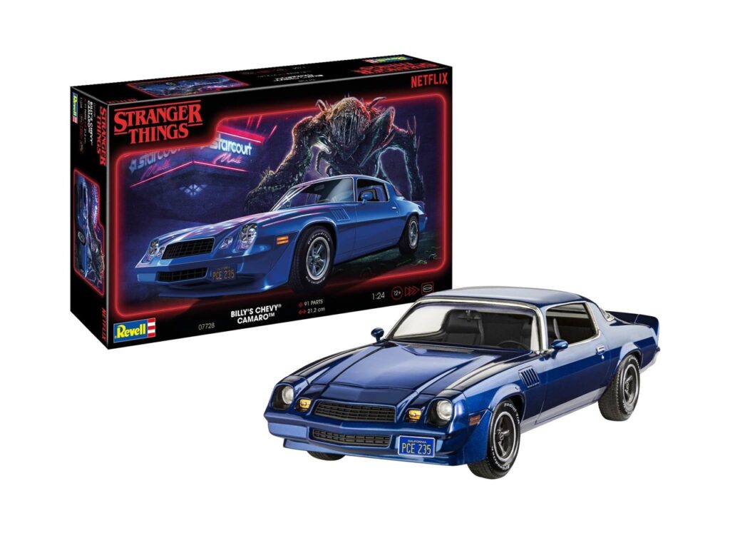 Stranger Things Billy Hargroves Camarao Z28 Modellbausatz