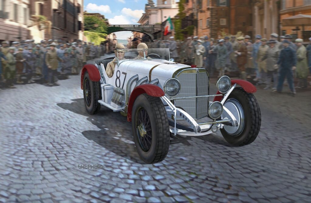 Mercedes-Benz SSKL 1931 Mille Miglia Bausatz - Groß (575630)